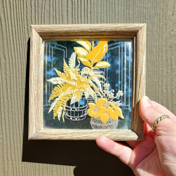 MCM Boho Plant Mirror - Picture 2 of 4